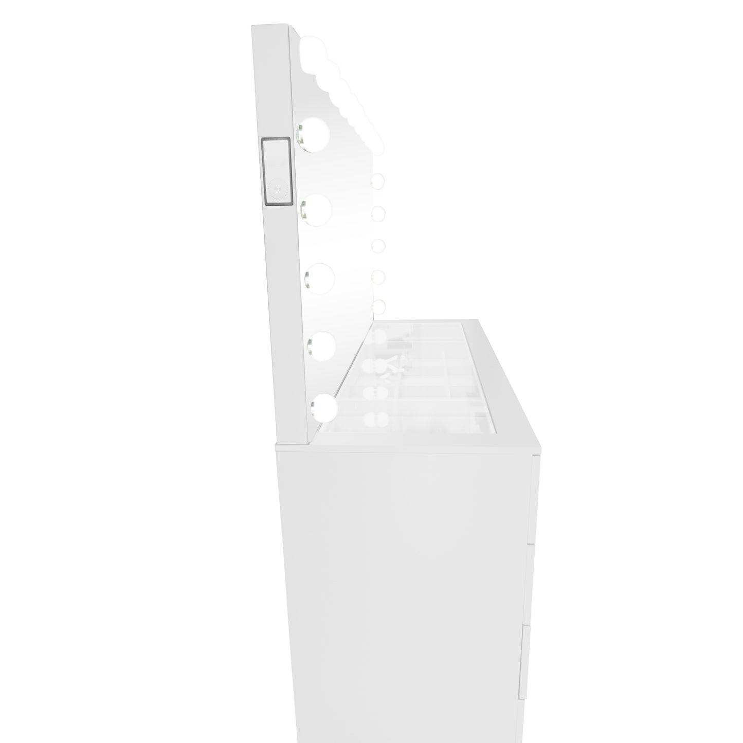 Pro-Station® XL + 20 LED Bulbs Mirror W/ Bluetooth and Charge port