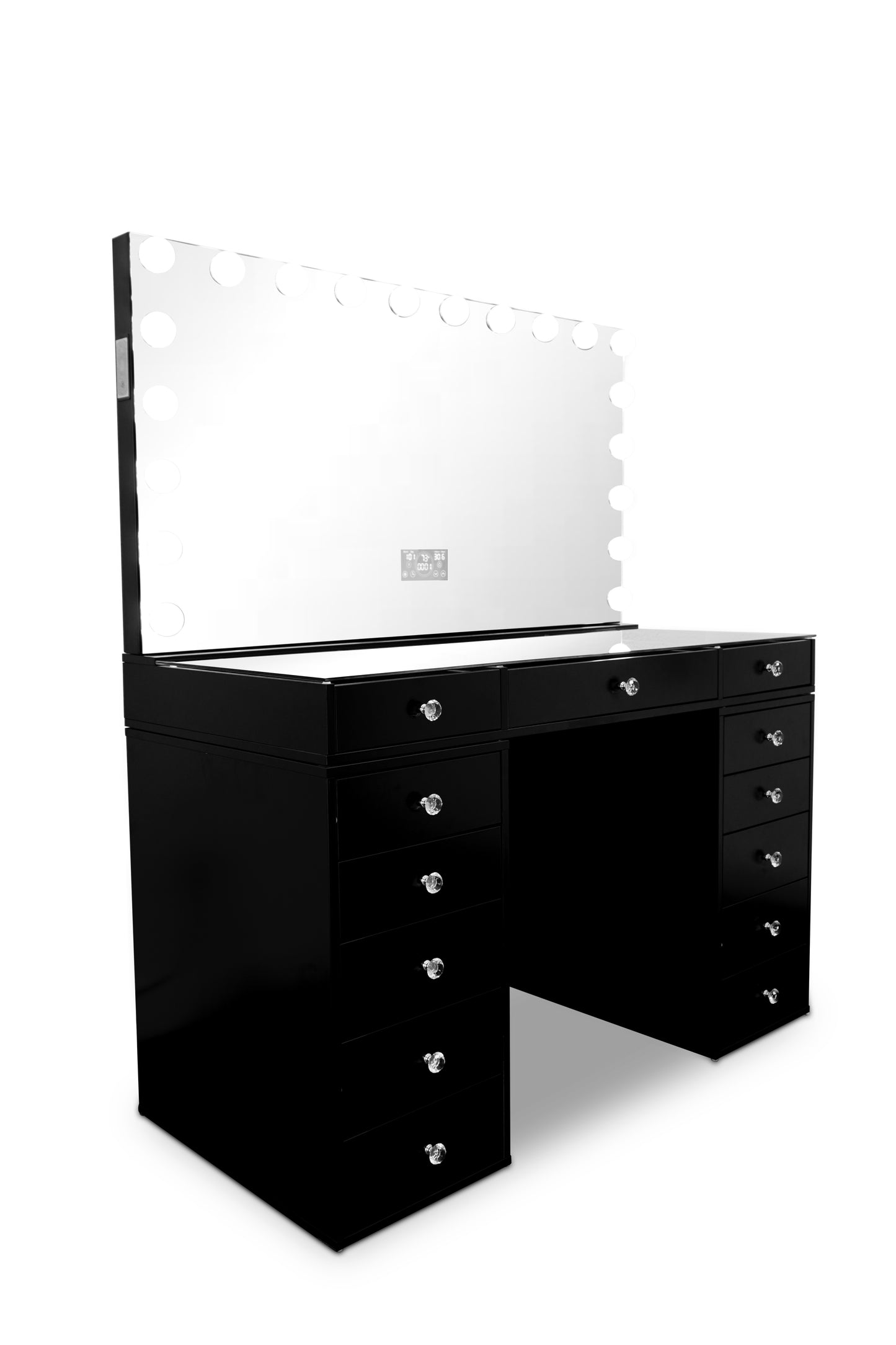 Classic-Station® XL + 20 LED Bulbs Mirror W/ Bluetooth and Charge port