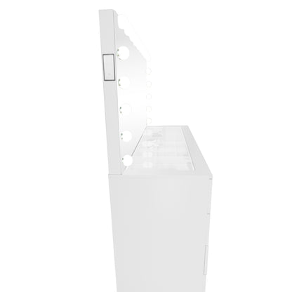 Pro-Station® XL + 20 LED Bulbs Mirror W/ Bluetooth and Charge port