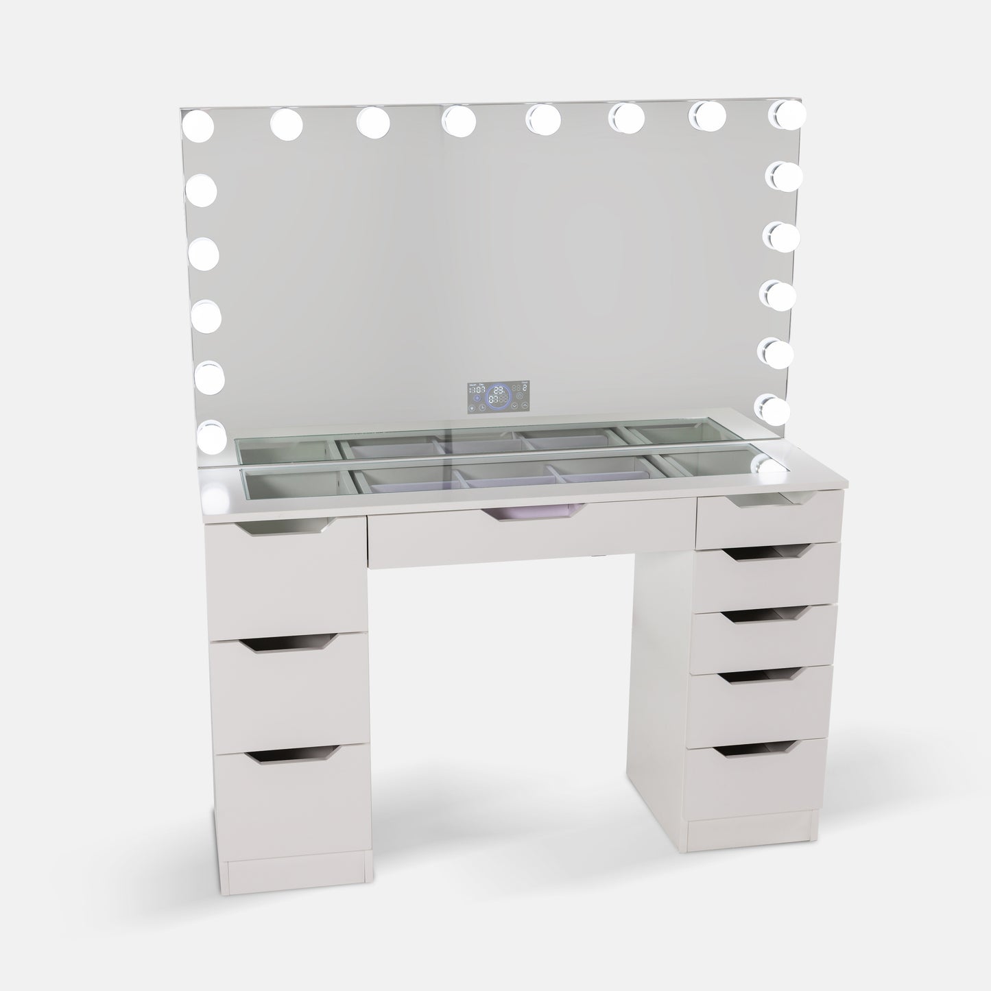 Pro-Station® + 18 LED Bulbs Mirror